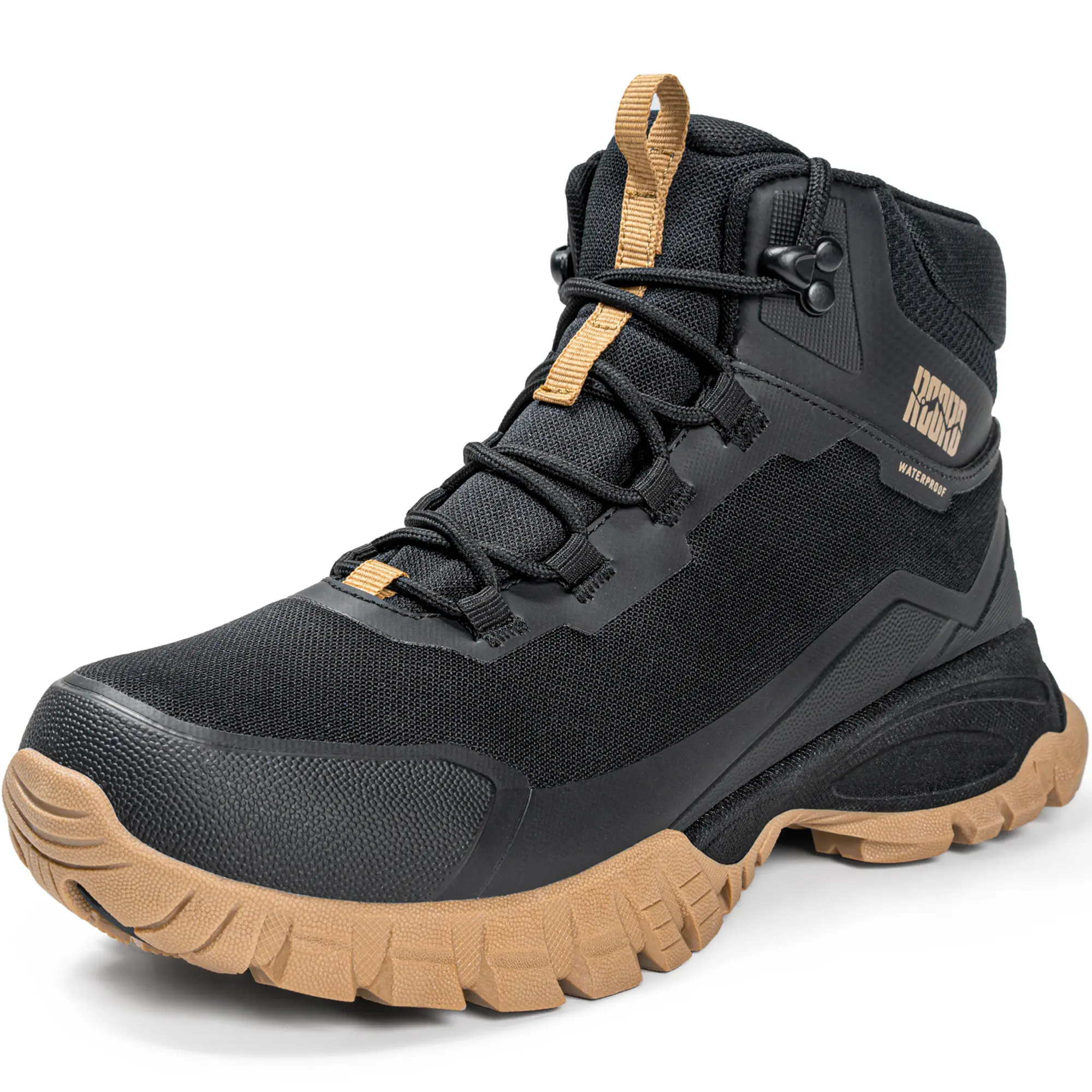 Women’s Lightweight Waterproof Hiking Boots - Cushioned, Slip-Resistant, Breathable, Ankle Support Trekking Camping Shoes for Outdoor Trails & Casual Use