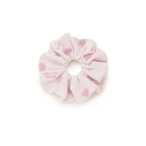 Heart Jacquard Scrunchie