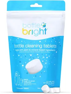 Bulk Pack (78 Tablets) - Effective Cleaning Solution for Stainless Steel, Thermos, Tumbler, Insulated, Plastic, and Reusable Water Bottles - Easy and Safe to Use  Cleaning Tablets