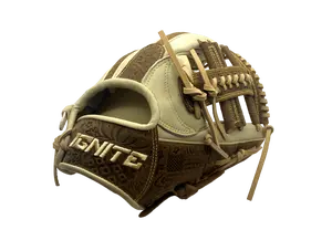 Ignite Glove Co 11.5” Inch OG Web Western Style Brown Blonde Glove