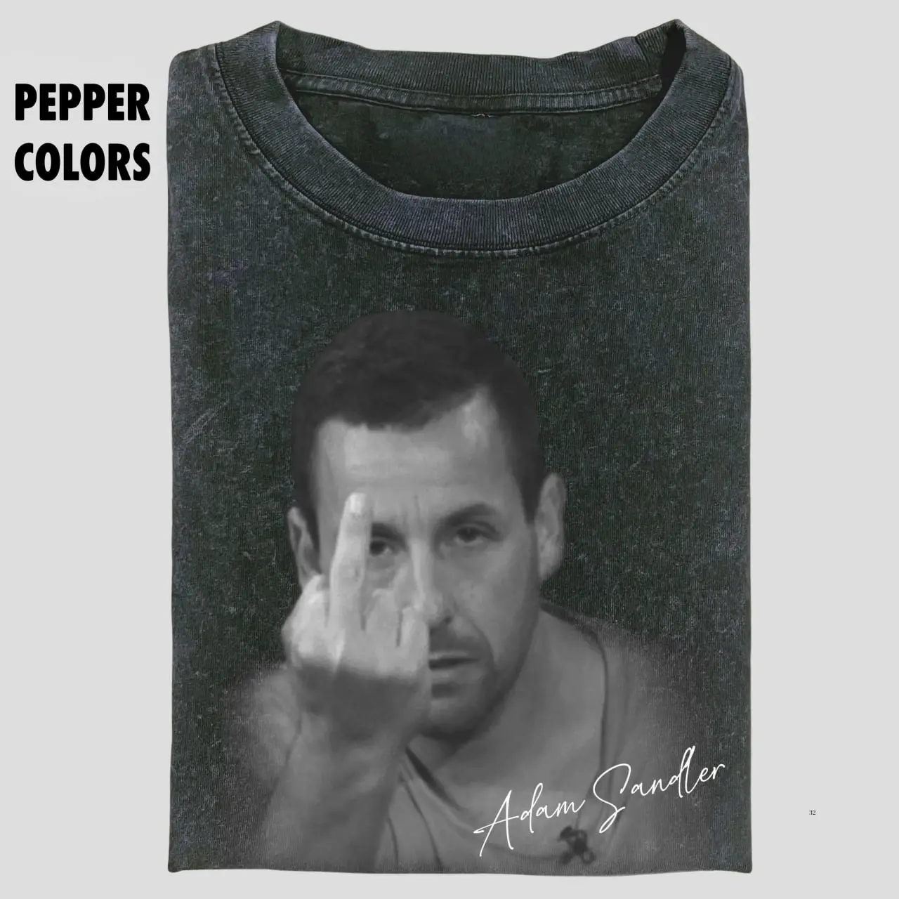 Adam Sandler Vintage Graphic Tee, Funny Adam Sandler Middle finger T-shirt, Movie Shirt, Unisex T-Shirt Gift For Menswear Menswear, Trendy Shirt