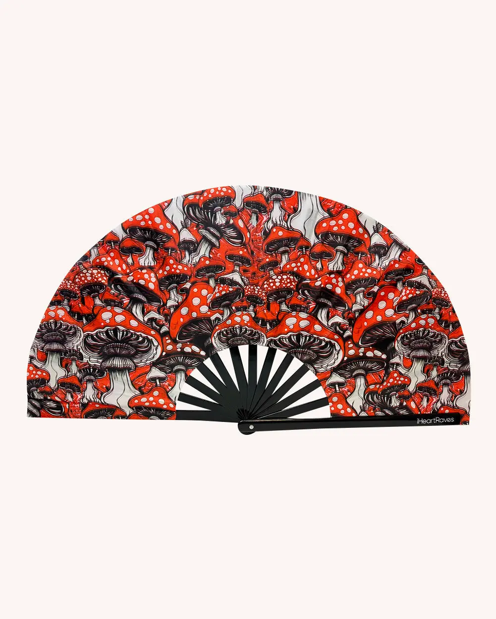 Secret of Life Mushroom UV Reactive Hand Fan
