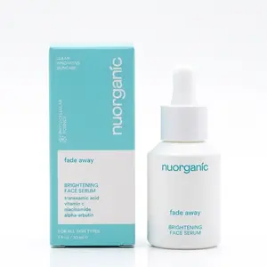 nuorganic Fade away Brightening Face Serum for Dark Spots, hyperpigmentation, Skin Repair, Dark spots / hyperpigmentation, uneven skin tone, Dull, tired-looking skin formulated by Medical Doctor, Brightening serum tiktokshopspringglowup