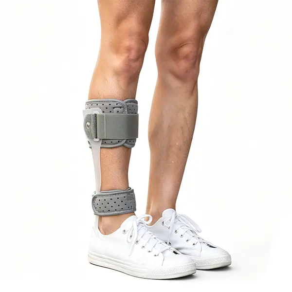 AFO Leaf Spring Splint – Drop Foot Brace, Ankle Foot Orthosis for Postural Correction & Walking Support – Daily Walking Aid