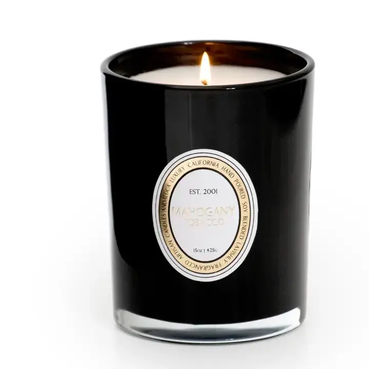 Mahogany Tobacco Candle