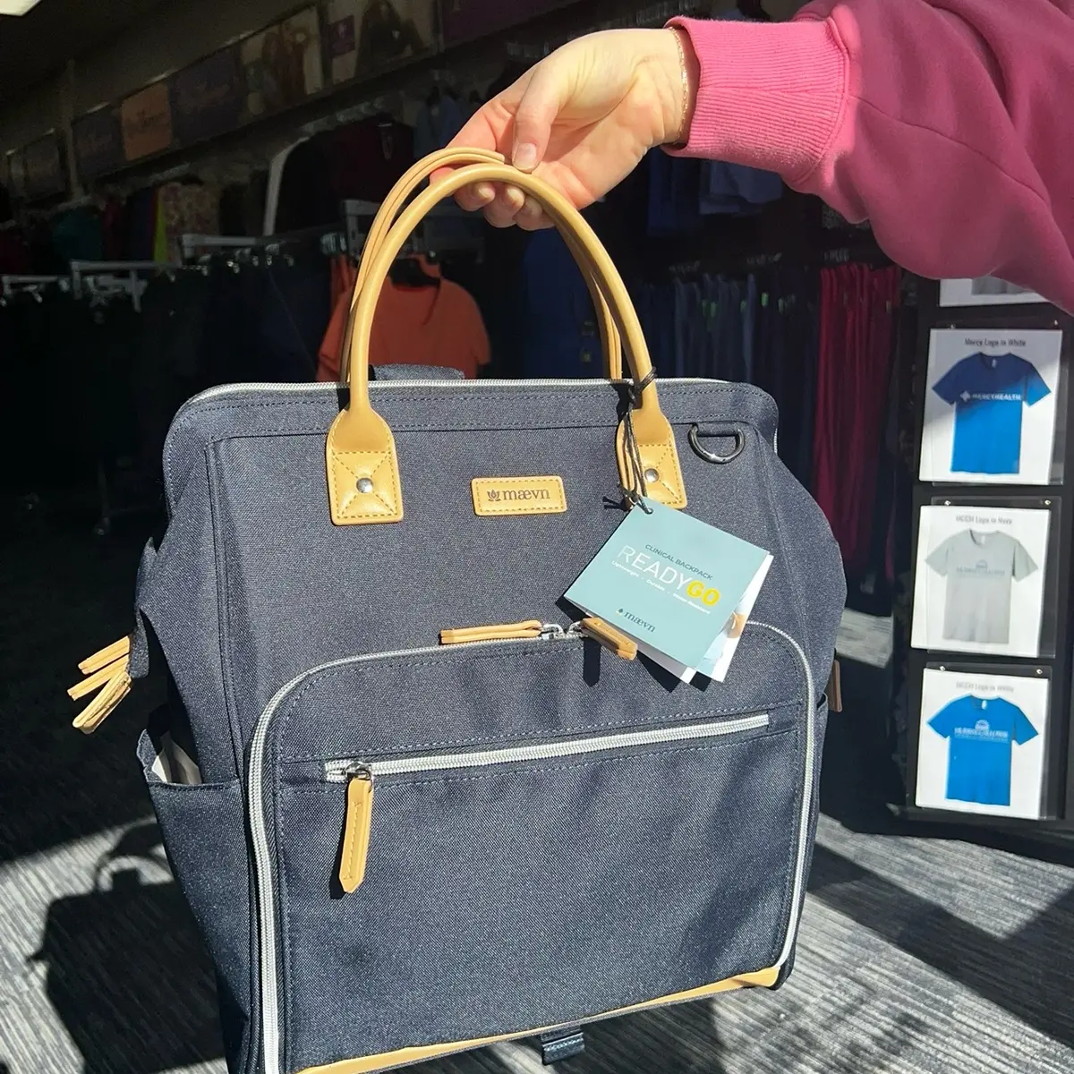 Navy ReadyGo Clinical Bag Canvas