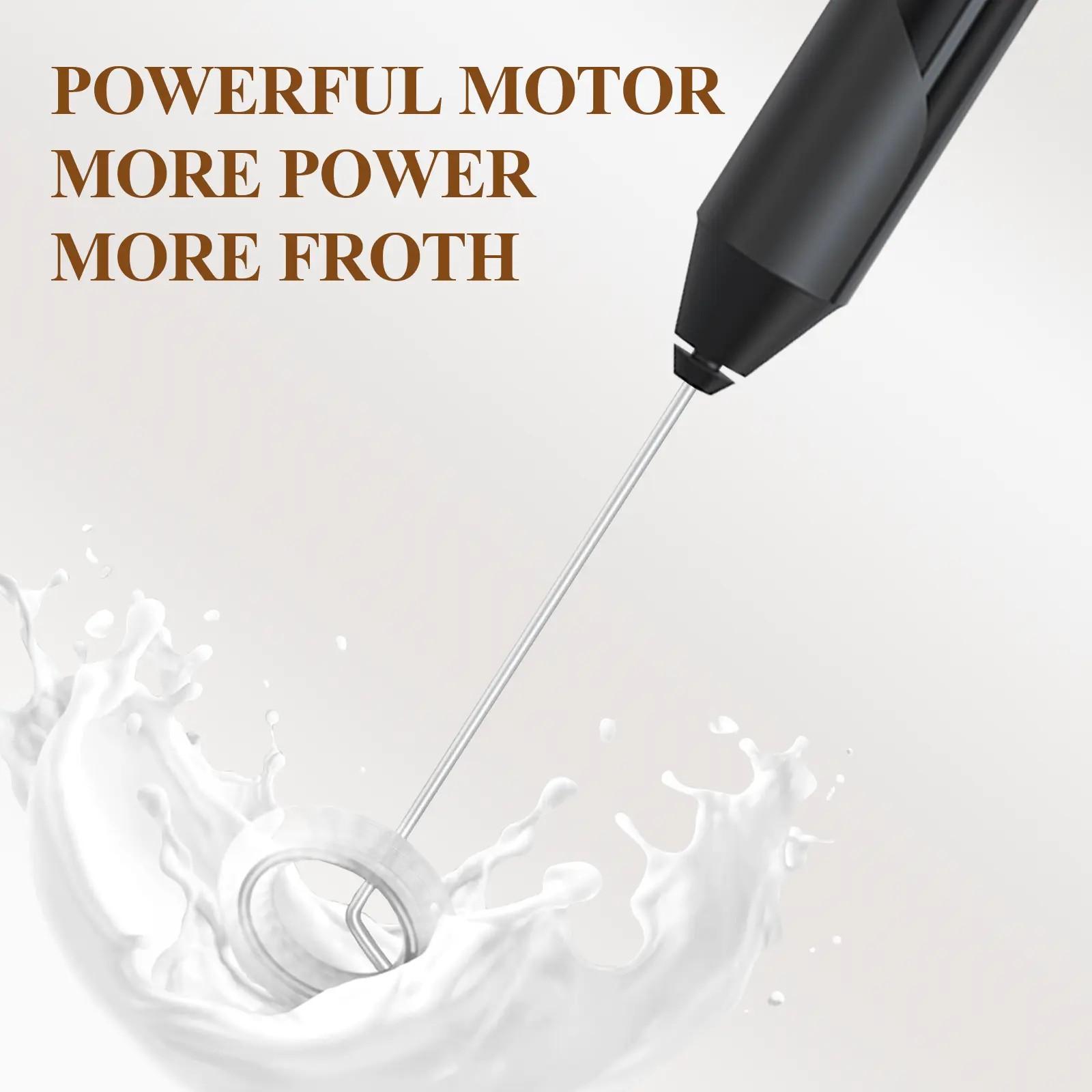 Handheld battery-powered milk frother, ultra-fast electric blender and froth machine for coffee, latte, hot milk tea, etc. Usb Rechargeable Mixer Mixer Kit Stick Steel Handheld battery-powered milk frother, ultra-fast electric blender and froth machine for coffee, latte, hot milk tea, etc. Usb Rechargeable Mixer Mixer Kit Stick Steel