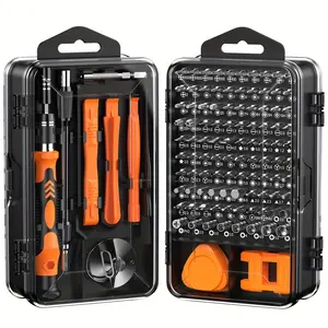 117 in 1 Precision Screwdriver Set🔧 Multi-Bit Repair Tool Kit with Torx & Triangle Bits, Ideal Gift for Men, Repair for Laptop, iPhone, PS5, XBOX, Eyeglasses & All Electronics