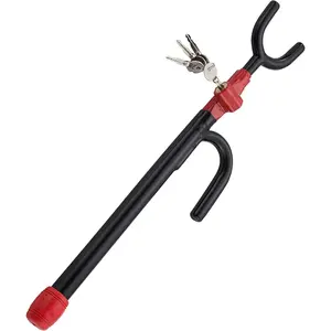 Steering Wheel Lock for Car,Security Wheel Lock Anti Theft Car Locking Device Fit for Cars Trucks Vans and SUVs, Heavy Duty & Lengthened (Black)