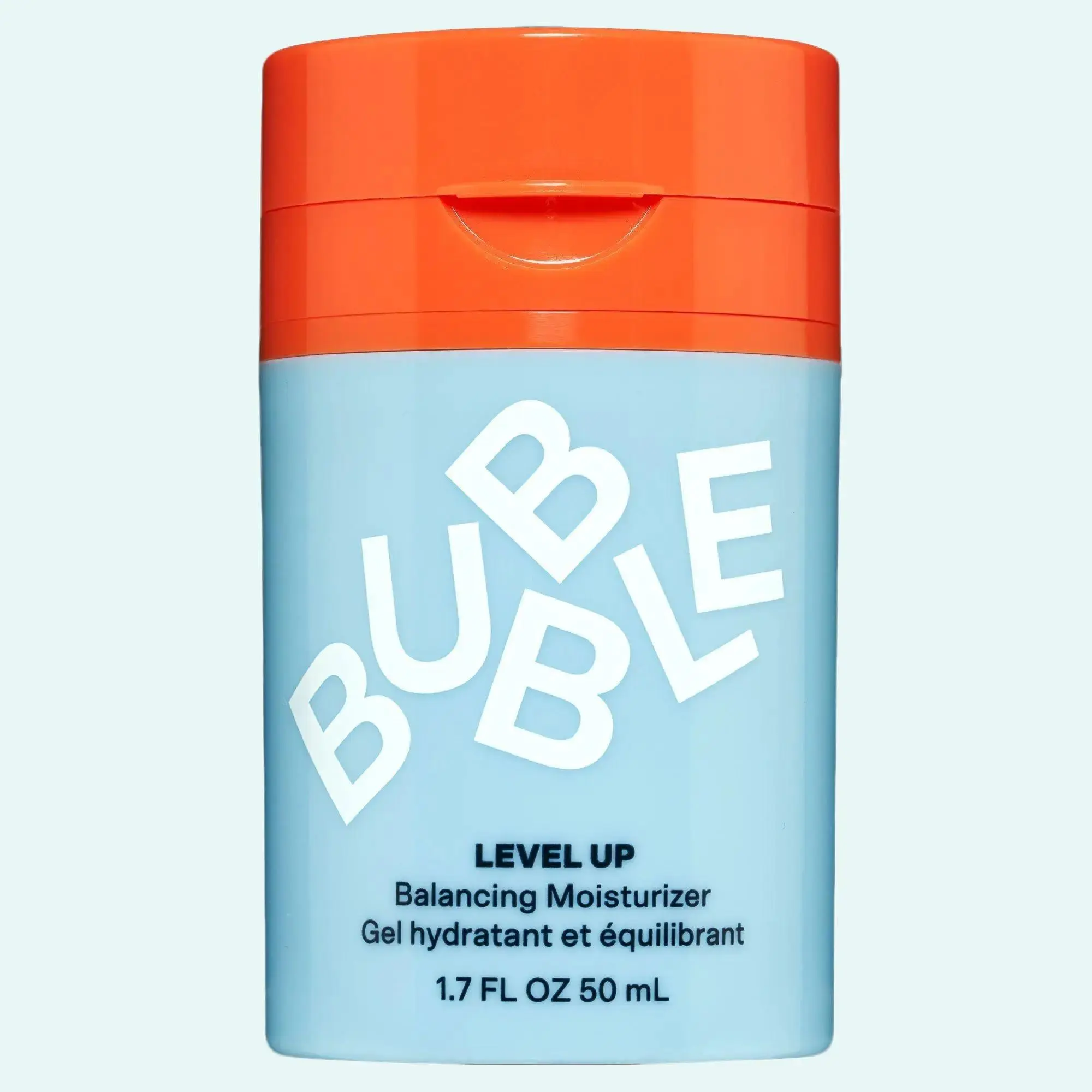 Bubble Skincare Level Up Balancing Face Moisturizer, Hydrating Gel with Niacinamide & Zinc PCA for Radiant Skin, Daily Care for Oily & Combination Skin