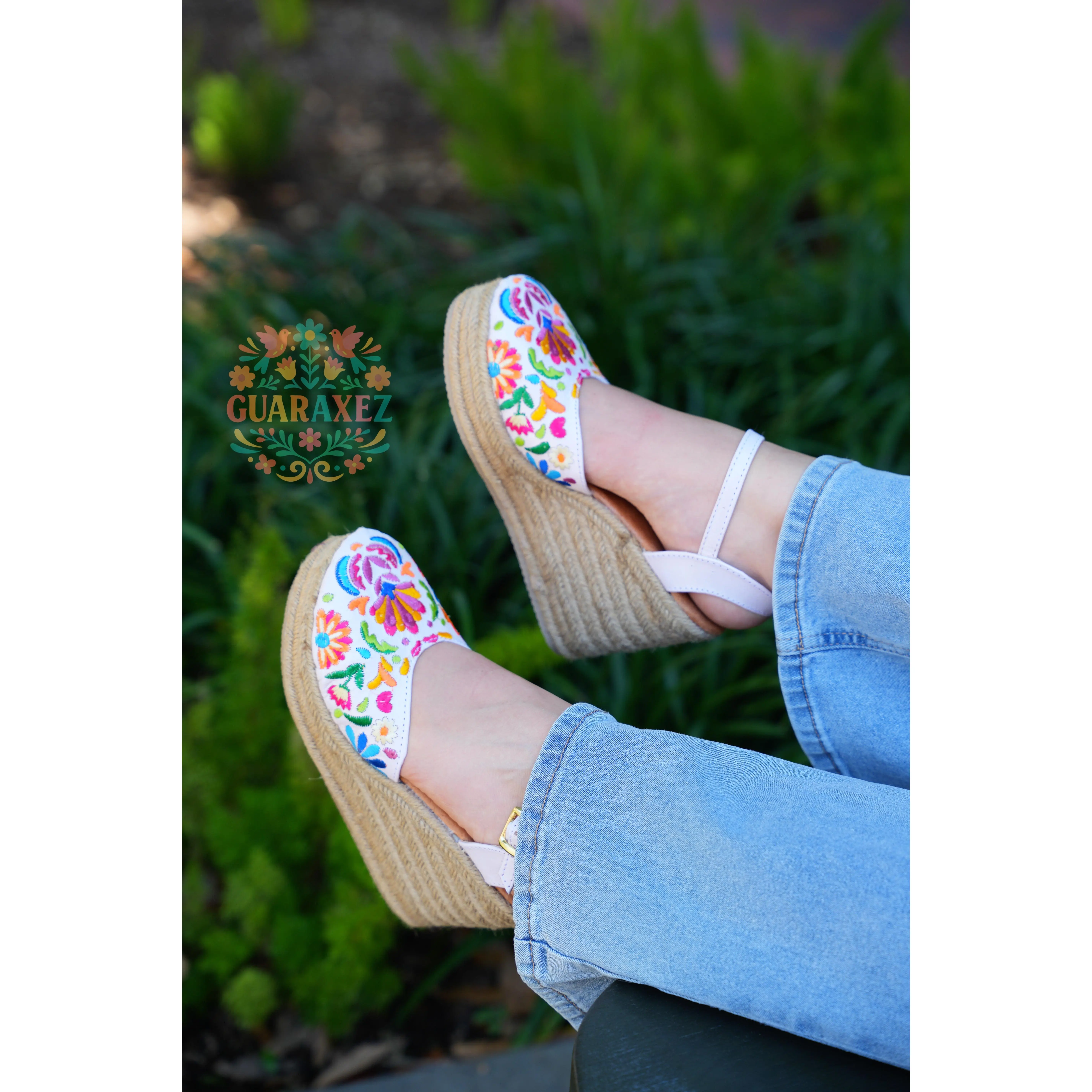 Dione Embroidery Wedges