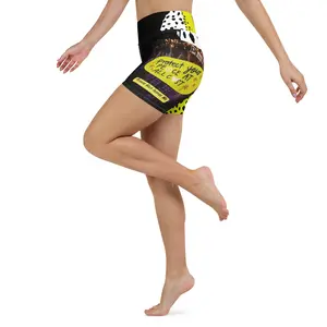 Authentic PHIM™ Women’s “Protect Your Peace at All Cost” Biker Yoga Shorts – High-Waisted Mindset Activewear