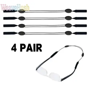 Unisex Plastic Adjustable Eyewear Retainer, Ultra Soft Snug No-Slip Glasses Ear Hook Grip, Flexible Lightweight Eyewear Holder Strap, Comfortable Secure Fit Design for All Glasses Wearers, Ideal for Sports, Reading, Outdoor Running and Daily Casual Eyewea