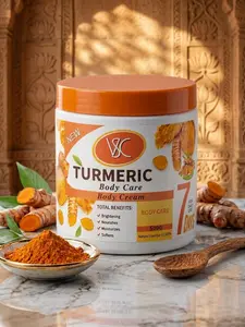 Turmeric Face & Body Cream with Collagen | Brightening & Skin care