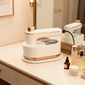 Handheld Mini Iron – Small But Mighty! Steam & Dry Iron for Clothes, Ideal for Home, Office, or Travel (40W)