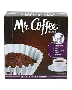 Mr. Coffee 8–12 Cup Basket Coffee Filters 100 Count