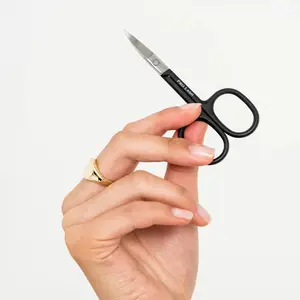 Pro Lash Mini Scissors for Precise Eyelash Trimming - Stainless Steel Makeup Cosmetic Set for Customized Lash Extensions