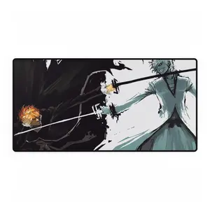 Bleach Ichigo Anime Mouse Pad, Keyboard Mat, Bleach Ichigo Anime Manga Desk Mat For Computer Accessories, Gift For Gamer