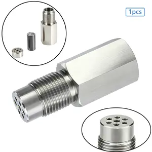 M18*15 Sensor Stainless Steel Oxygen Sensor 1/2/4 PCS Extender Connector Automotive Parts Modification Maintenance Tools Repair Tool Accessory