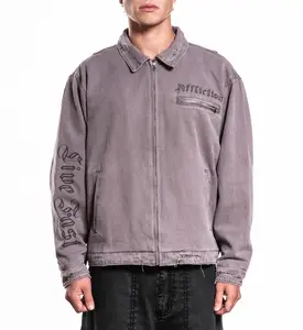 Affliction Men's Canvas Jackets Live Fast