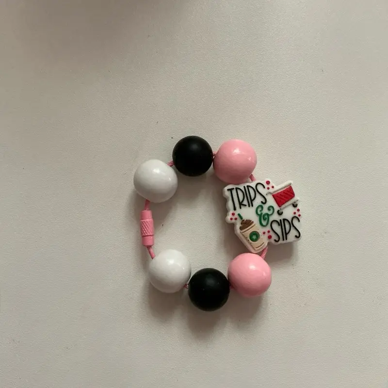 Trips & Sips Water Bottle Charm
