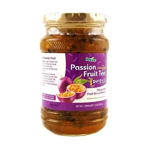 JAYONE Korean Honey Passion Fruit Tea Jam 17.6oz - Perfect for Sparkling Water