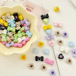 Jovi-A10-Hand-painted Metal Beads