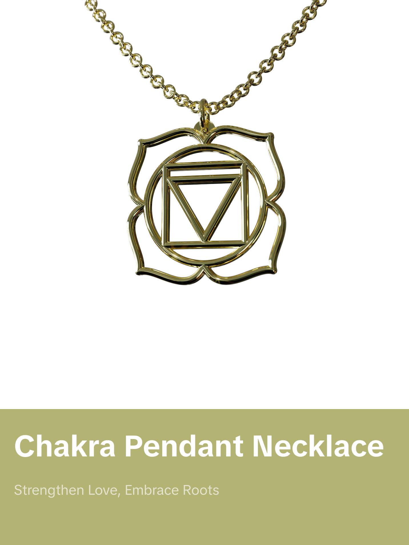 Root Muladhara Chakra Pendant