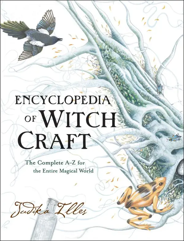 Encyclopedia of Witchcraft: The Complete A-Z for the Entire Magical World (Witchcraft & Spells) by Judika Illes [Hardback Book] Renaissance Vintage Storybook Style