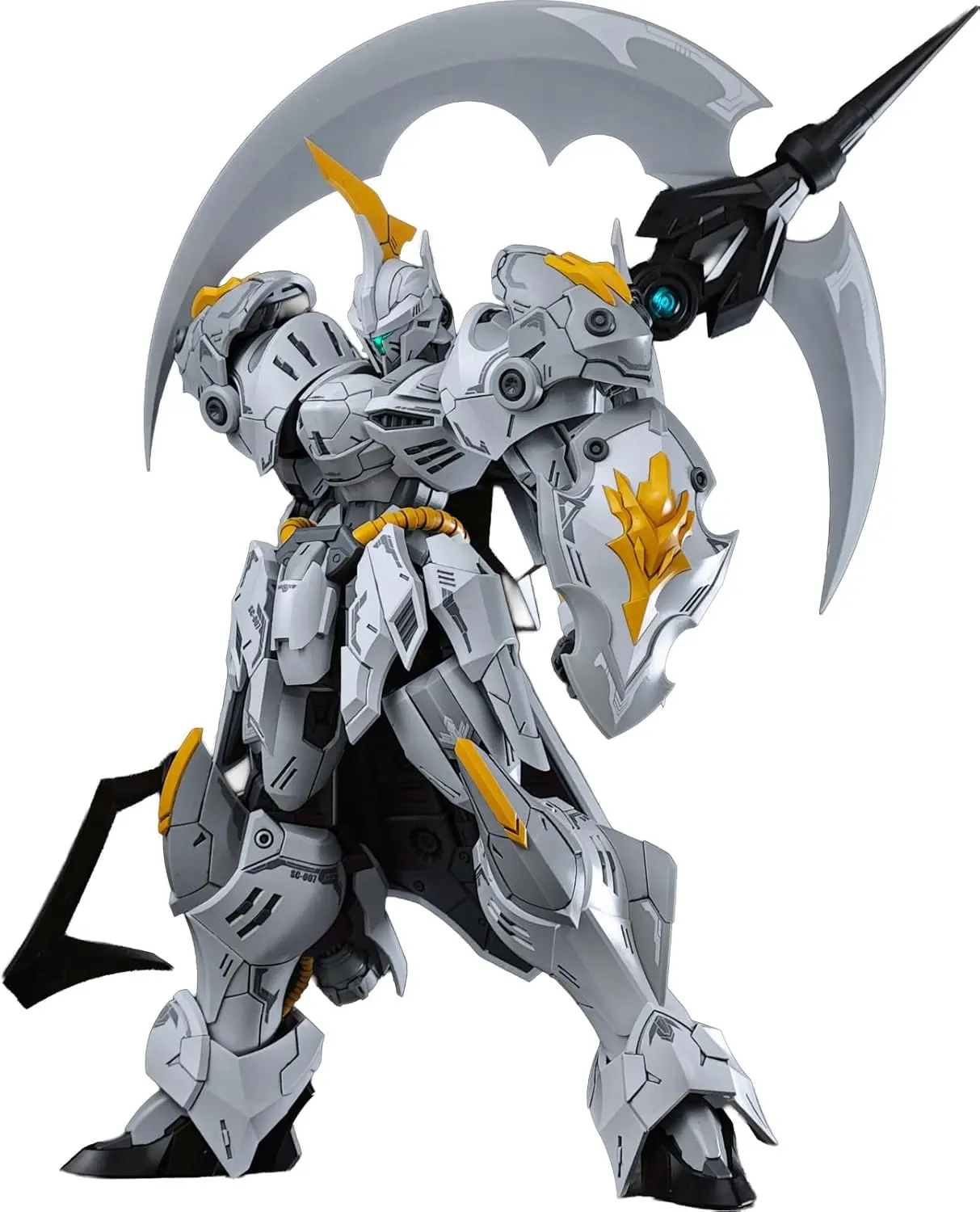 Funtasy Planet SNAA 1/144 White Death Iron Sickle Plastic Figurine - Ultra-Giant Scythe, Twin Speed Reapers, High-Detail Snap-Fit Design, TV Movie Collectible, Knightly Shield, No Glue Required, Included Specialized Water Decals, Adult Display Decor