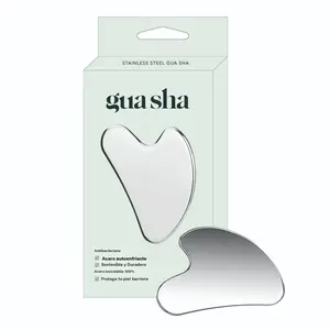 Premium Stainless Steel Gua Sha Facial Tool - Facial Care Instrument, Durable Metal Massage Board for Face and Body, Includes Exquisite Gift Box