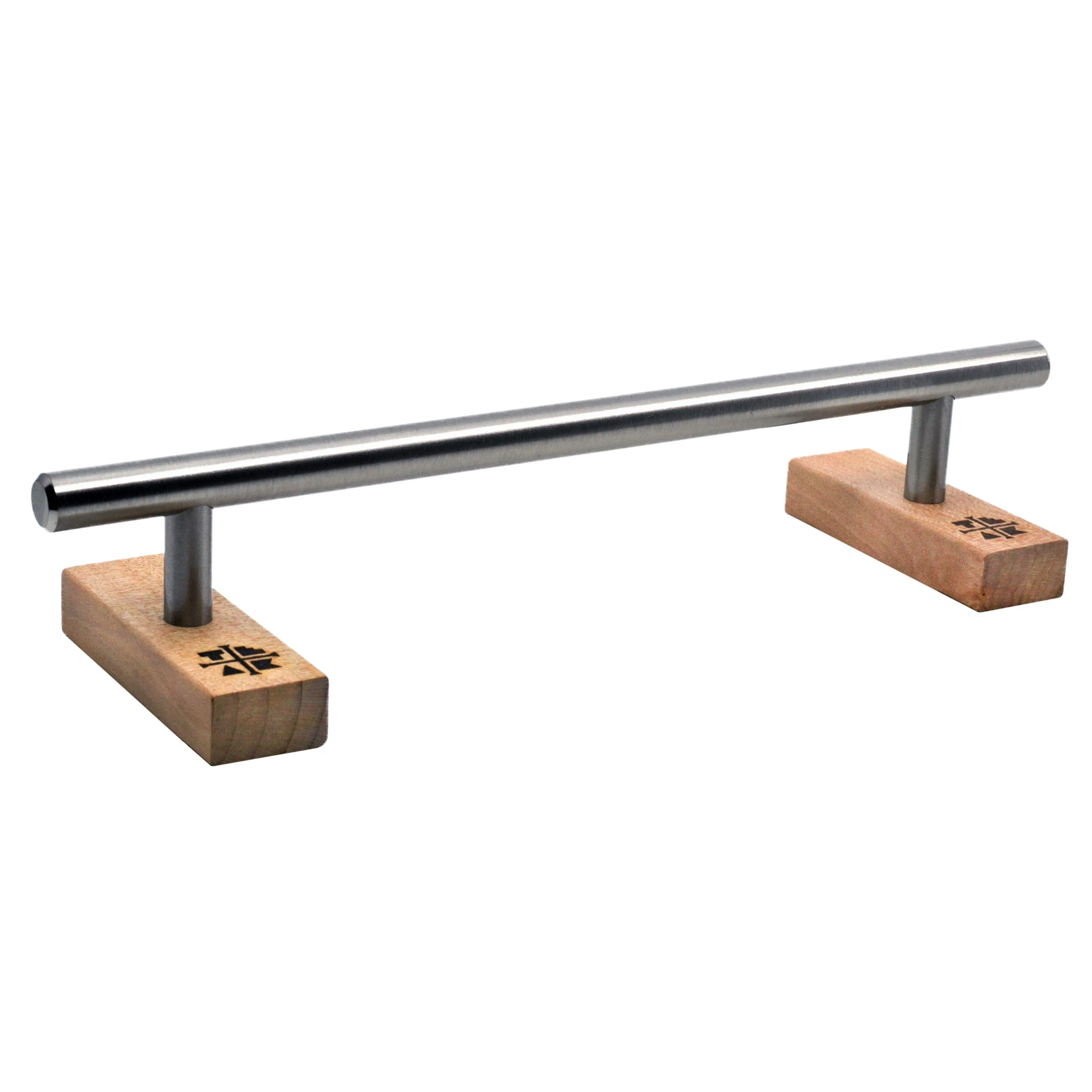 PROlific Series - Round Fingerboard Rail - Matte Silver Colorway - Standard Edition (10 Inch)