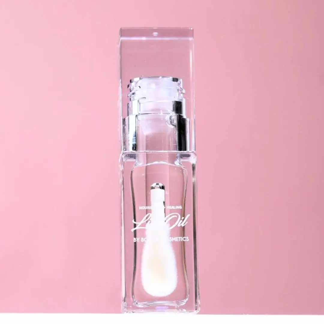 Clear lip oil