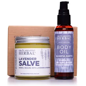 Ora's Amazing Herbal Lavender Love Set for Moisturizing and Soothing Dry Skin