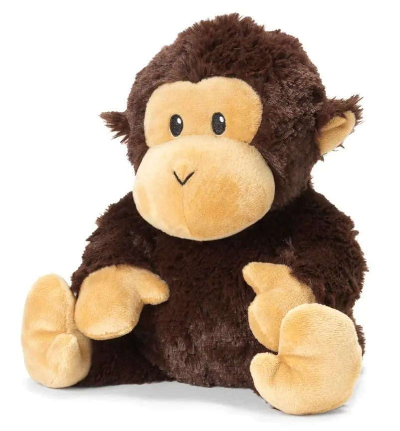 CHIMP Warmies Super Soft Heatable Lavender Flower Scented Microwave Plush Toy, Bedtime Stuffed Animal for Kids, Snuggle Time