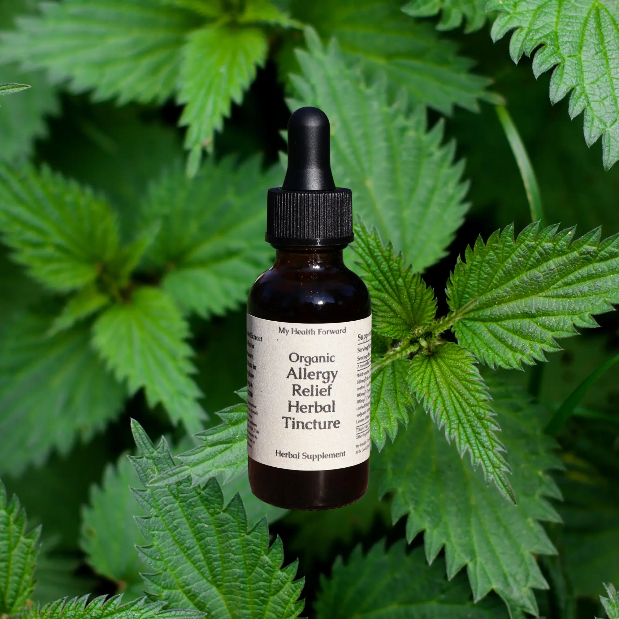 Organic Allergy Relief Herbal Tincture - Herbs for Allergy Relief & Immune Support