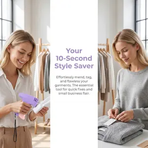 Handheld Stitch Gun for Clothes Repair, Portable Sewing Tool for Quick Fabric Fixes, No Sewing Skills Needed, DIY Repair Machine for Home, Travel & Emergency Use