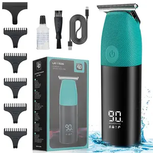 Portable Electric Hair Clipper Set, 1 Set Rechargeable Hair Trimmer & Accessories, Professional Hair Shaver for Men, Great for Stylists Barbershop Salon Home Use