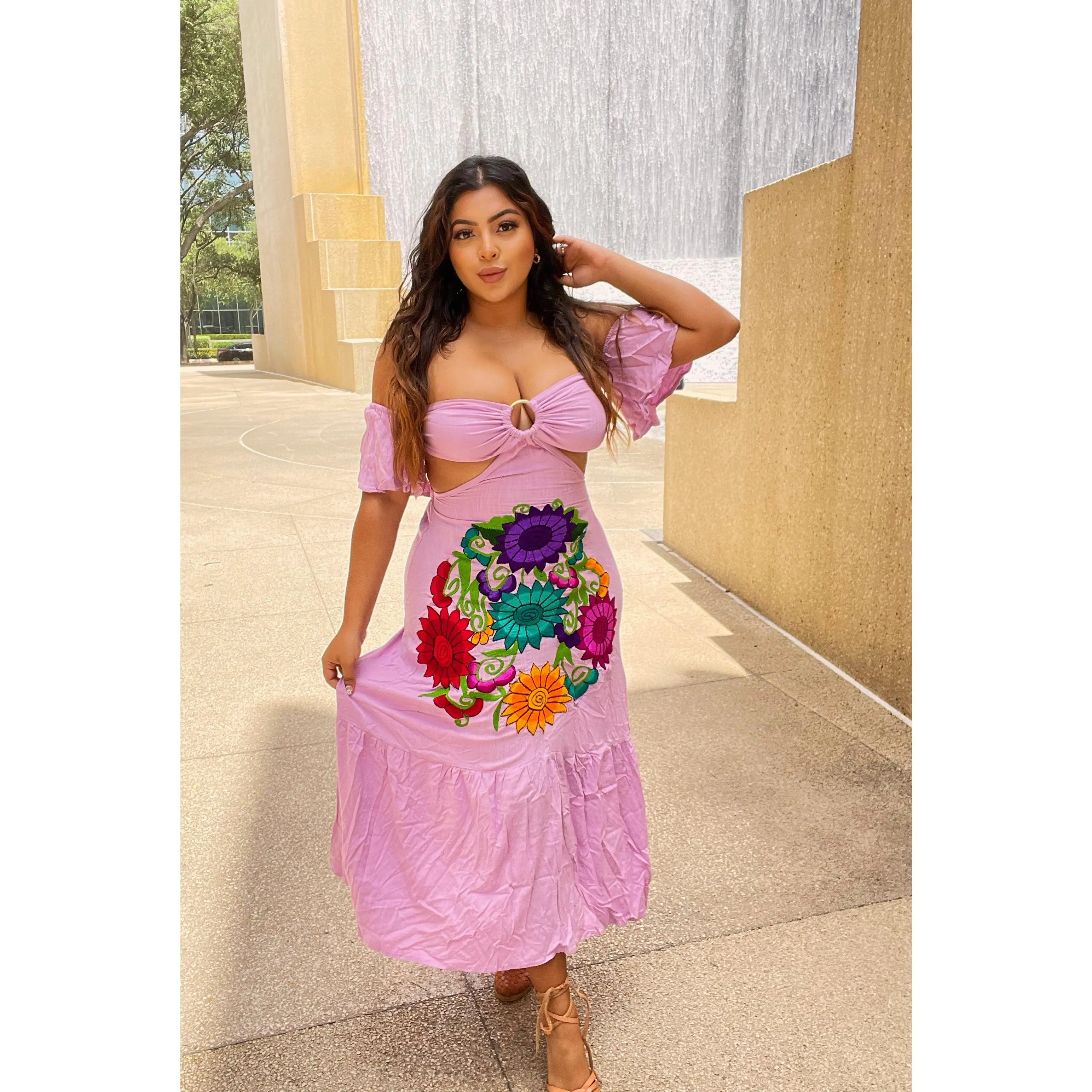 Vacaciones Dress Pink
