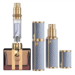 Multi-Size Perfume Decant Bottle, 5ML Short-Trip & 10ML/12ML Long-Trip, Leak-Proof Cologne Dispenser, Refillable Perfume Atomizer Spray