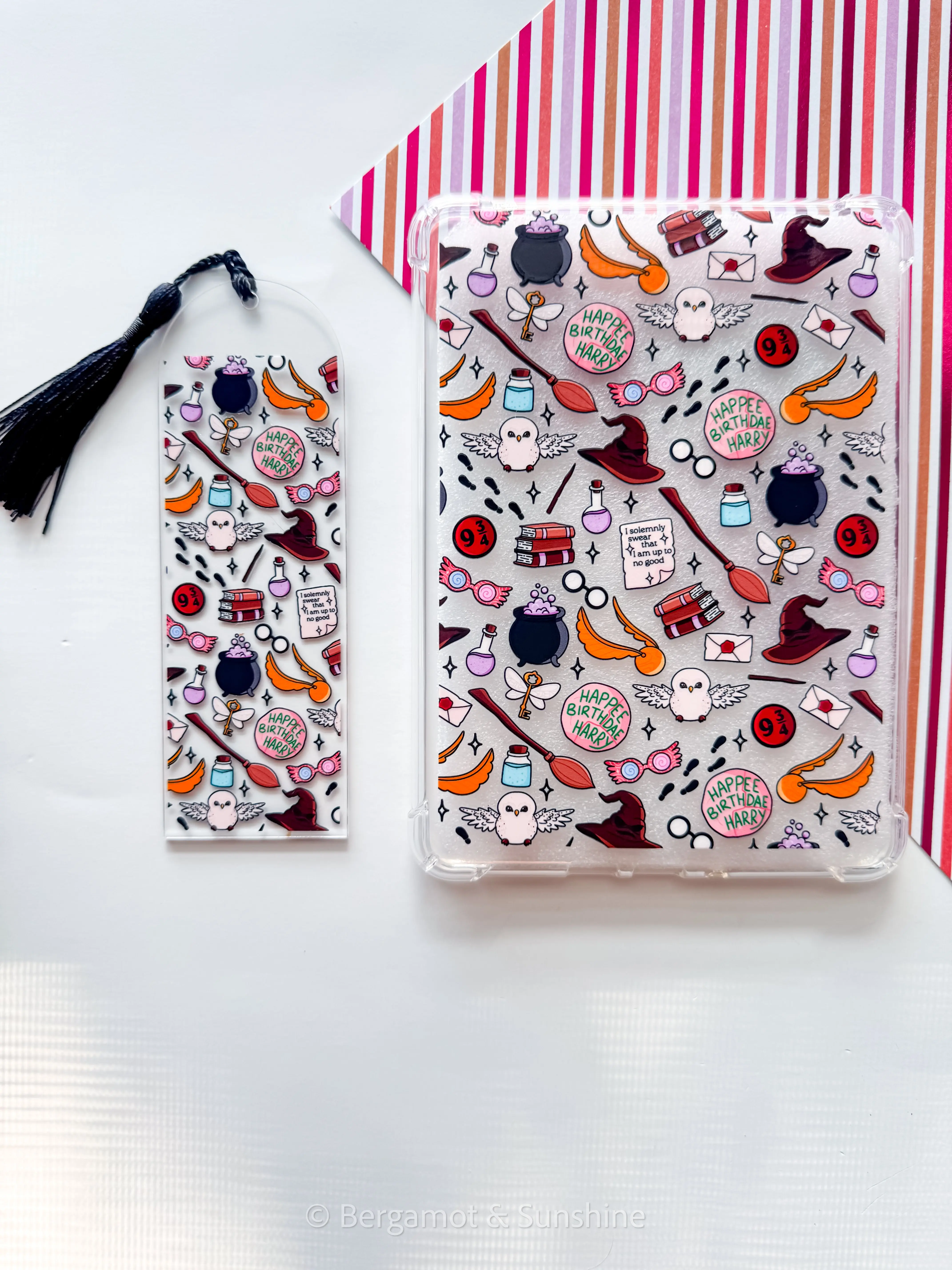 H.P. Wizard Birthdae E Reader Case - Computer Covers Tablet Accessory for Enhanced Protection kindle and kobo device Protective