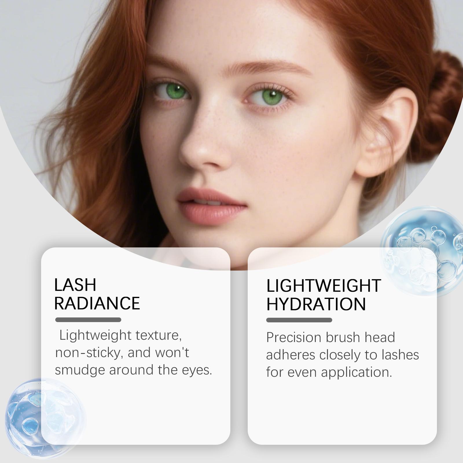 Marine Peptide Lash Serum， Lightweight texture, non-sticky，Suitable for both morning and evening skincare，Nourishes lash roots, maintaining their condition.Stable formula, reliable for daily use.Multi-effect nourishment, one-stop lash care.