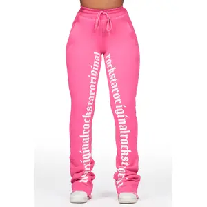 Blakely Hot Pink Super Stacked Pant