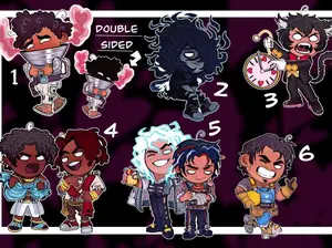 DateEverything acrylic keychain, durable and perfect for bags, keys, or as a gift.