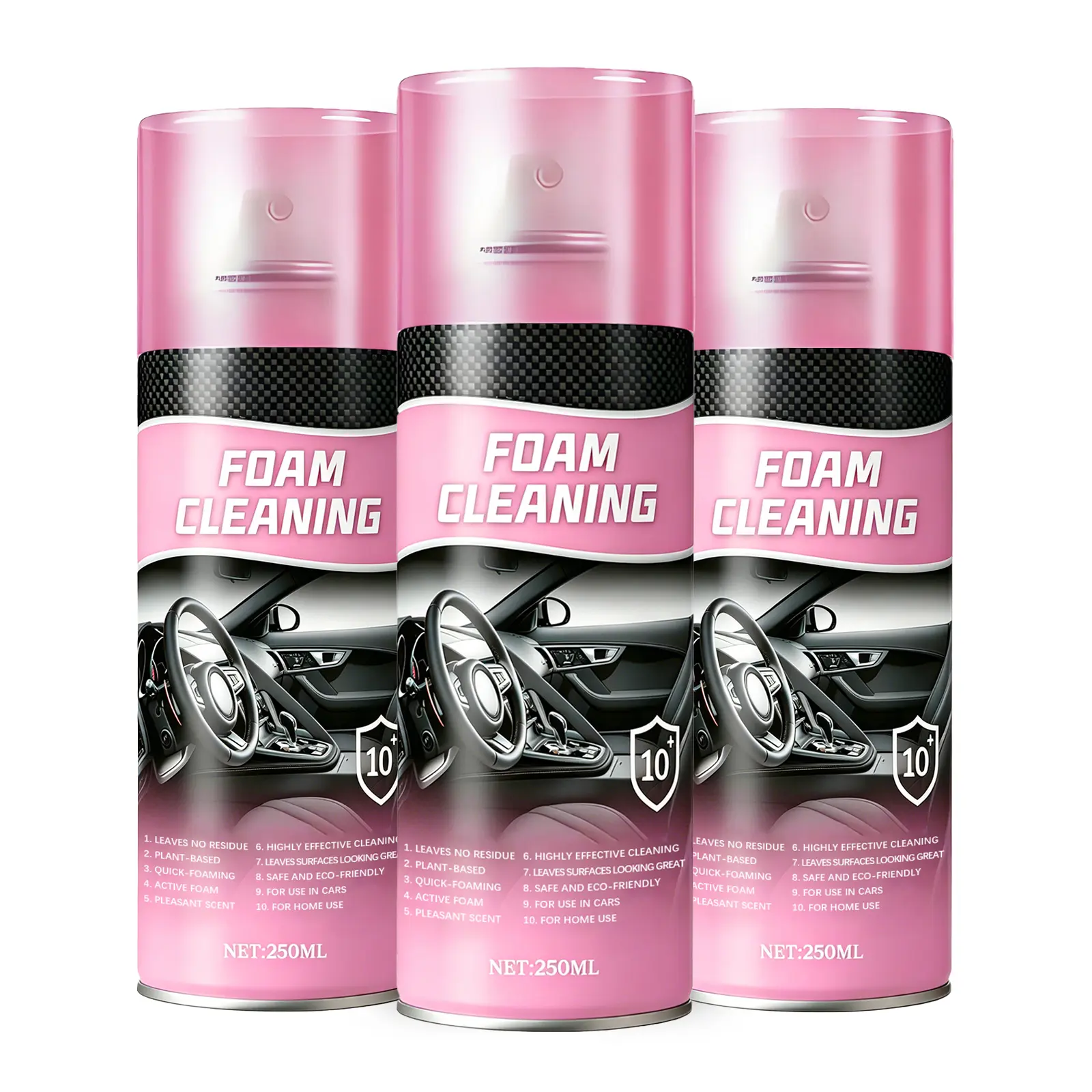 Total Interior Protectant, Leather-SafeDetailing Product with UV Protection, Residue-FreeStreak-Free Interior Detailing Kit for Vinyl, Plastic,Car Accessories, Detailing Products