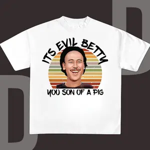 Kung Pow Evil Betty T-Shirt, Funny Cult Movie Graphic Tee, Retro Comedy Film Inspired Shirt, Unisex Classic Fan Merch Top 8