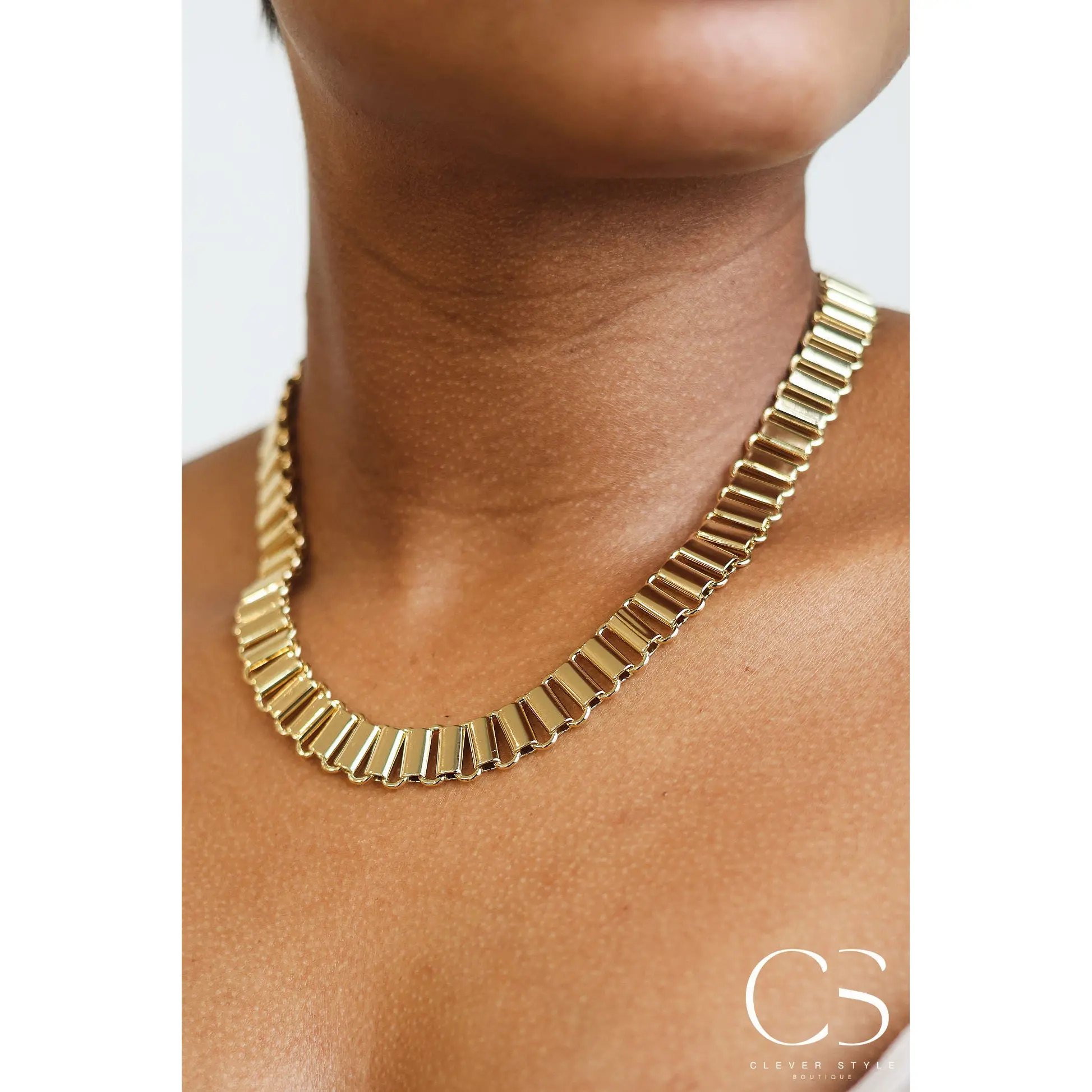 Watch Band Chain Necklace