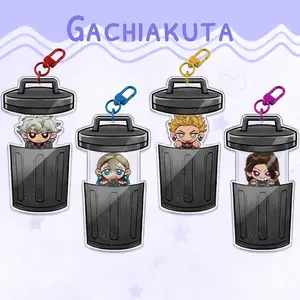 GACHIAKUTA Acrylic Keychains  | Zanka, Jabbar, Enjin, Rudo Kawaii Collectibles