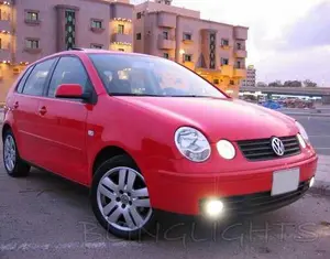 For 2002 2003 2004 2005 Volkswagen VW Polo Mk4 9N Xenon Fog Lamps Driving Lights Foglamps Foglights Kit