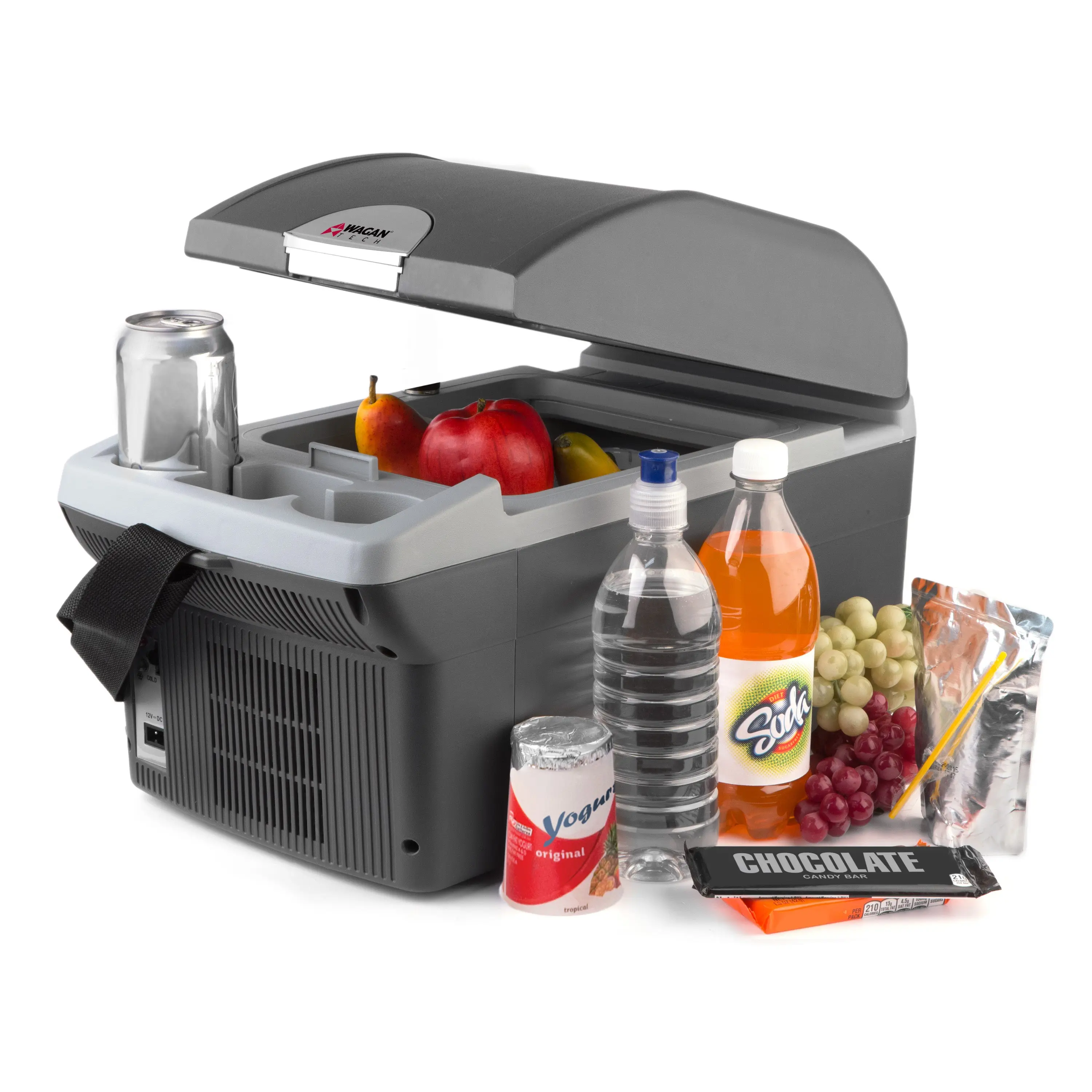 Wagan EL6214 Personal Thermoelectric Cooler/Warmer, 14 Liter Capacity, Portable Electric Car Cooler
